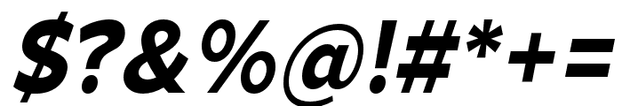 Arthura-BoldItalic Font OTHER CHARS