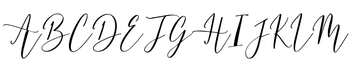 Asdore Regular Font UPPERCASE