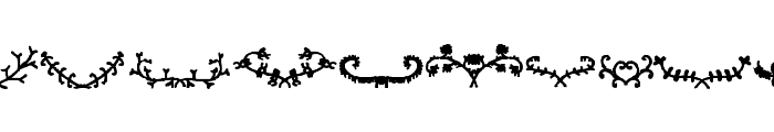 Ashial-Orn Font LOWERCASE