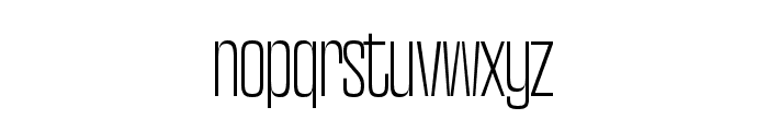 Astana thin Font LOWERCASE