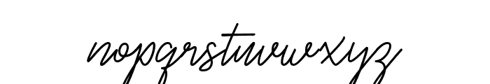 Astario Font LOWERCASE