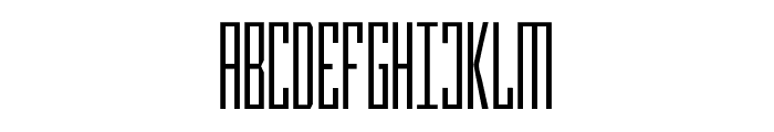 Aston Light Font UPPERCASE