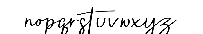 Astriany Font LOWERCASE