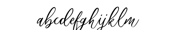 AthaliaScript Font LOWERCASE