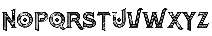 Atlantis Bold Inline Grunge Font UPPERCASE
