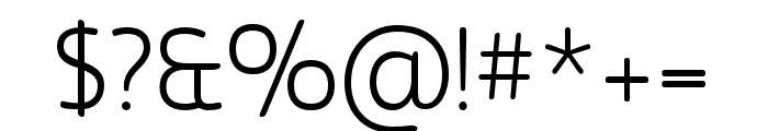 Auro-Book Font OTHER CHARS