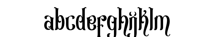 AvartaCadavra-Regular Font LOWERCASE