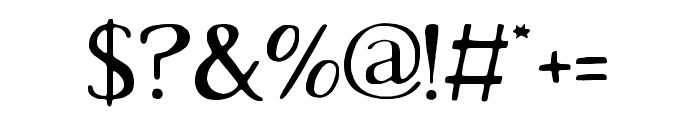 AveraSansTC-Light Font OTHER CHARS