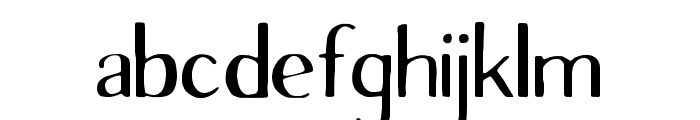 AveraSansTC-Light Font LOWERCASE