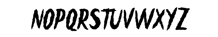 Babadook Font UPPERCASE