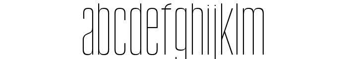 Babicho REGULAR Font LOWERCASE