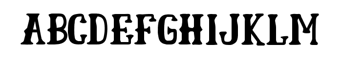 Badger Font LOWERCASE
