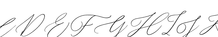 Beauty of Dandelion Regular Font UPPERCASE