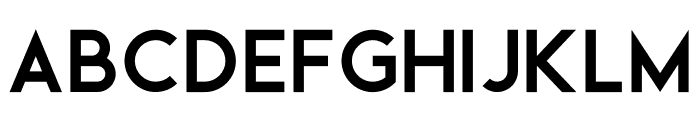 Beckman Heavy Font UPPERCASE