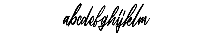 Belbing Script Regular Font LOWERCASE