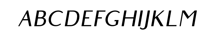 Belgium Italic Font LOWERCASE
