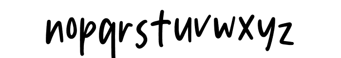 Belisma Font LOWERCASE