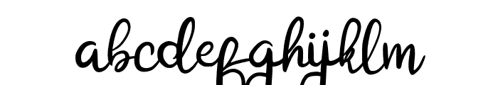 BellaMarwa Font LOWERCASE