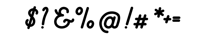 Belvedere Script Font OTHER CHARS