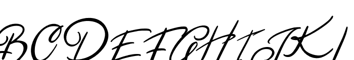 Bentley Font UPPERCASE