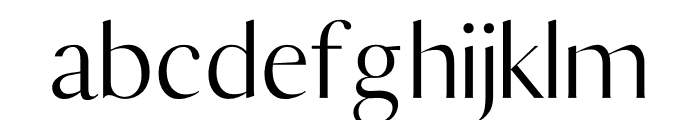 Berton Regular Font LOWERCASE