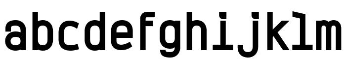 Bether Heavy Font LOWERCASE