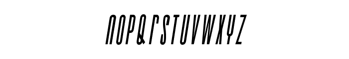 Bismark Italic Font LOWERCASE