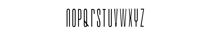 Bismark Light Font LOWERCASE