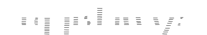 Bistro Serif Line Font LOWERCASE