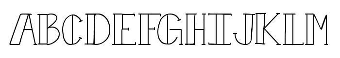 Bistro Serif Medium Font UPPERCASE
