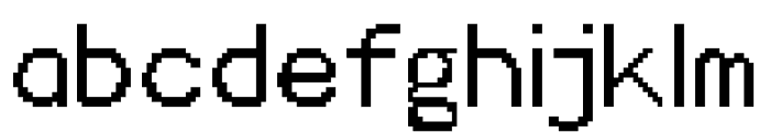 Bitbybit Font LOWERCASE