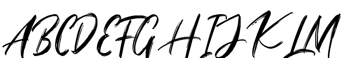 BlackMountage-Regular Font UPPERCASE