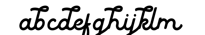 Blackpearl Font LOWERCASE