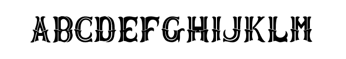 Blackromance Font LOWERCASE