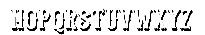 Blastrick Special Shadow Font UPPERCASE