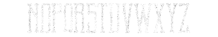 Blnc Dust Font UPPERCASE