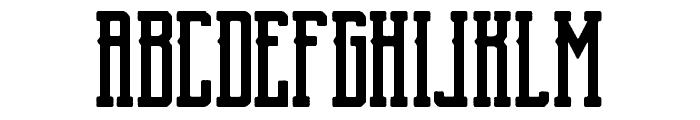 Blnc Rough Font UPPERCASE