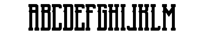 Blnc Rough Font LOWERCASE