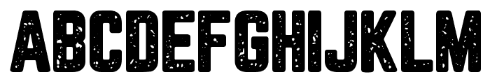 Blocklyn Grunge Font UPPERCASE