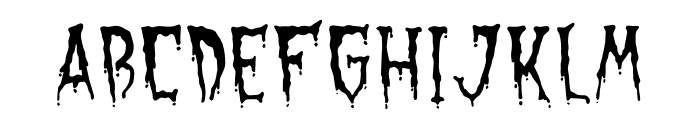 BloodyMary Font LOWERCASE