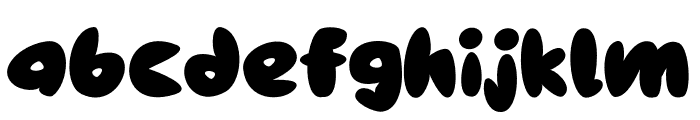 Blubtoon Font LOWERCASE