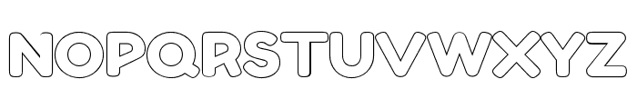Boltz Outline Font UPPERCASE