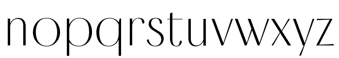 Borest Standard Font LOWERCASE