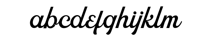 Bouchers Script 2.0 Font LOWERCASE