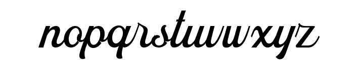 Bouchers Script 2.0 Font LOWERCASE