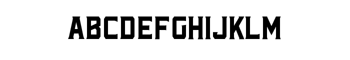 Bouchers Serif Regular Font LOWERCASE