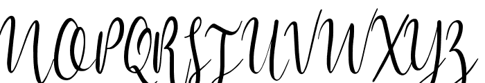 Bouncy-Castle-Regular Font UPPERCASE