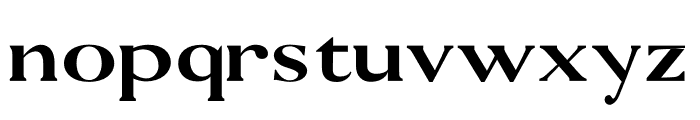 Boutique Serif Font LOWERCASE