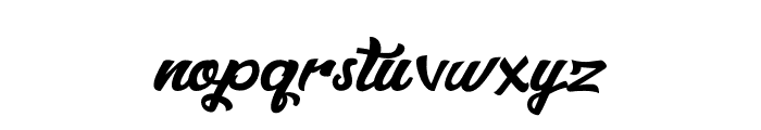 Bowlist Font LOWERCASE