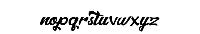 Bowlistss8Regular Font LOWERCASE